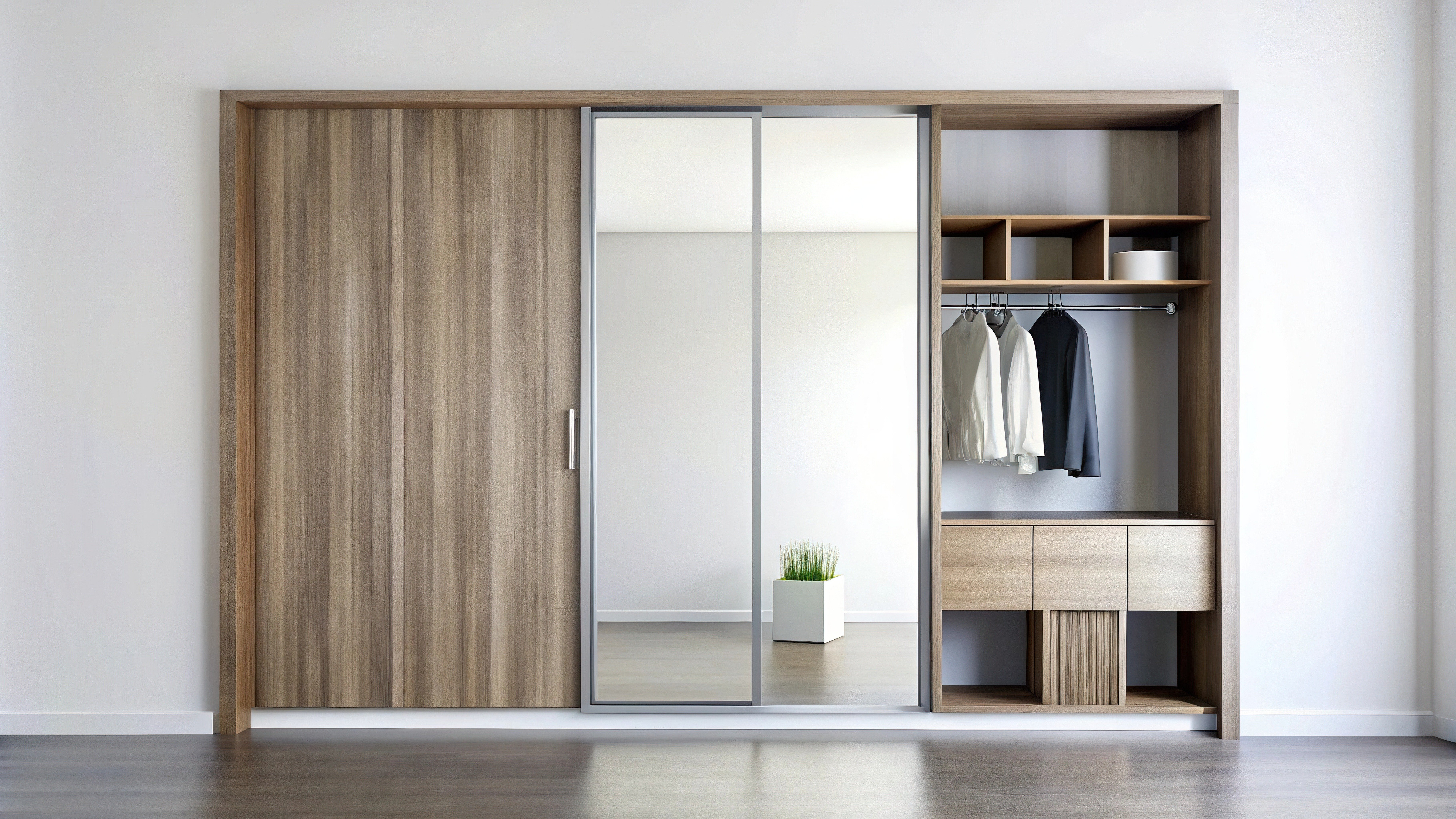 Smart-building-furniture-mirror
